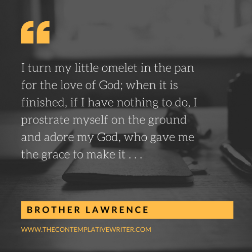 Brother Lawrence week 2